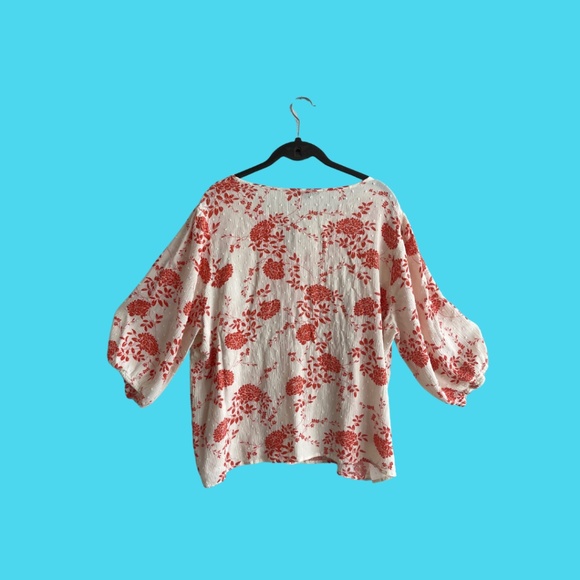 Papermoon Addley Clip Dot Woven Top-Size 1X-NWOT - Picture 2 of 6